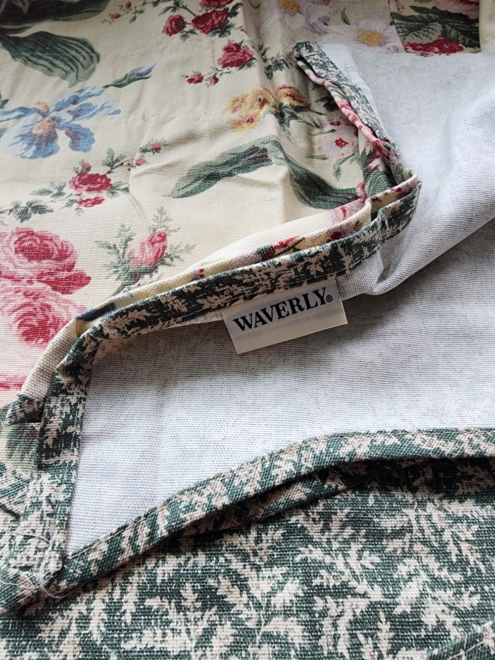 (2) Waverly Floral Valances